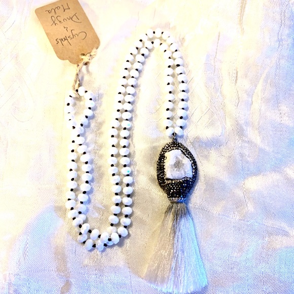 Druzy Necklace & Crystals - Picture 5 of 6